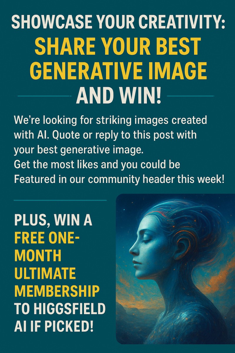 Showcase Your Creativity: Share Your Best Generative Image And Win!