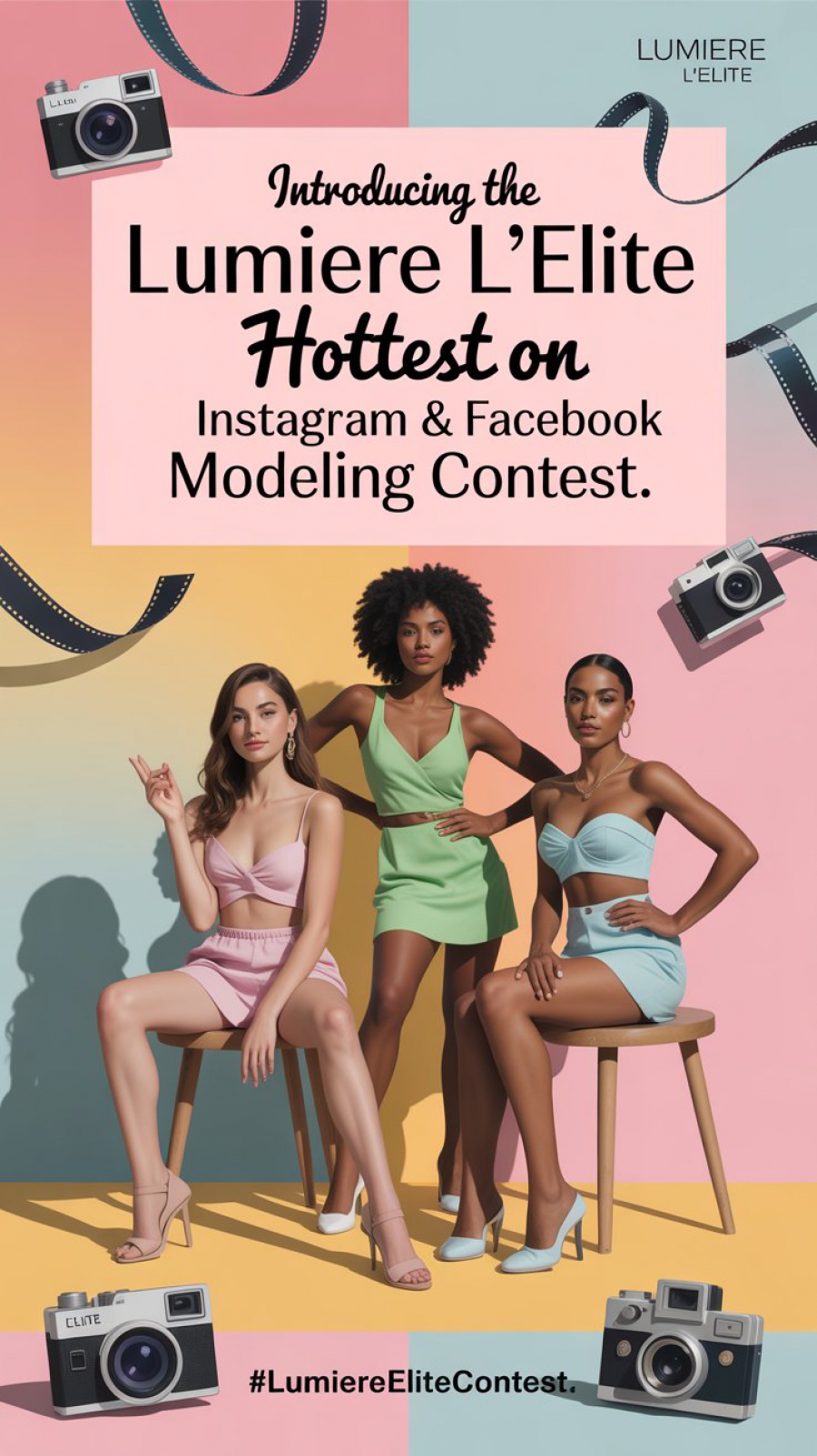 Introducing The Lumiere L'elite Hottest On Instagram & Facebook Modelling Contest