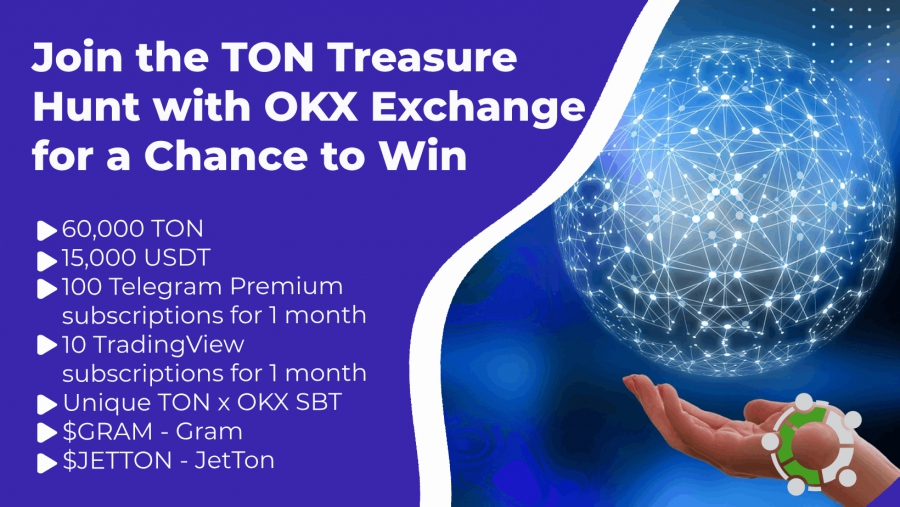 Discover Exciting Opportunities: Join The Ton Treasure Hunt With Okx Exchange For A Chance To Win Toncoin, Usdt, And More!