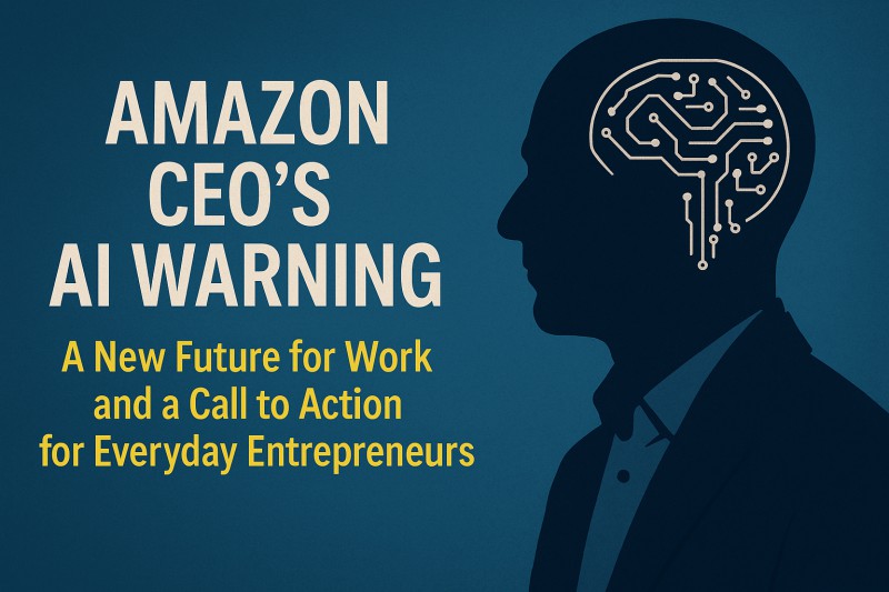 Amazon Ceo’S AI Warning: A New Future For Work And A Call To Action For Everyday Entrepreneurs