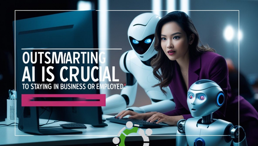 How To Outsmart AI? Strategies For Business Owners And Workers To Thrive In An AI Driven World, Stay Ahead Of Automation, And Enhance Cybersecurity And Ethical Practices | AI Tools