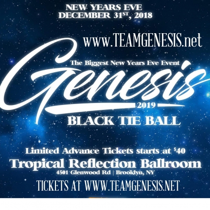 The Genesis New Year&#039;s Eve Black Tie Ball Is Back For 2019 – Order VIP Tickets Now #NewYork #Party #Nightlife