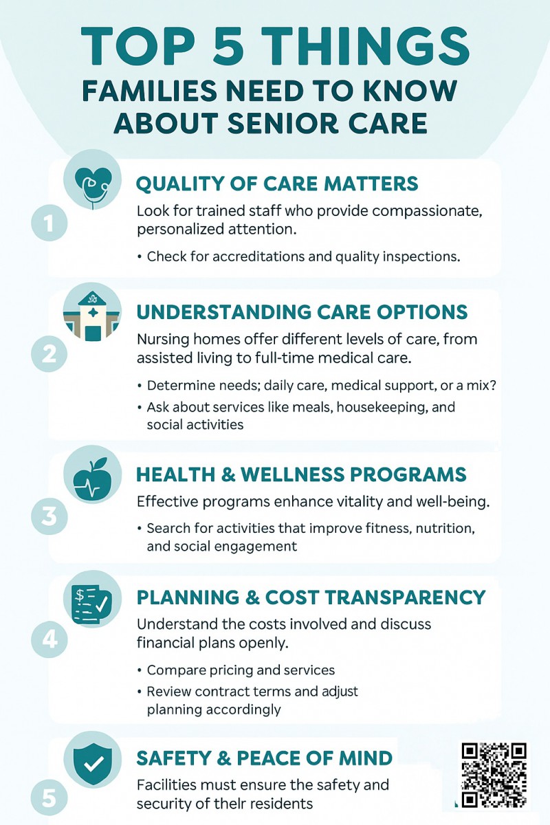 Top 5 Things Families Need To Know About Senior Care
