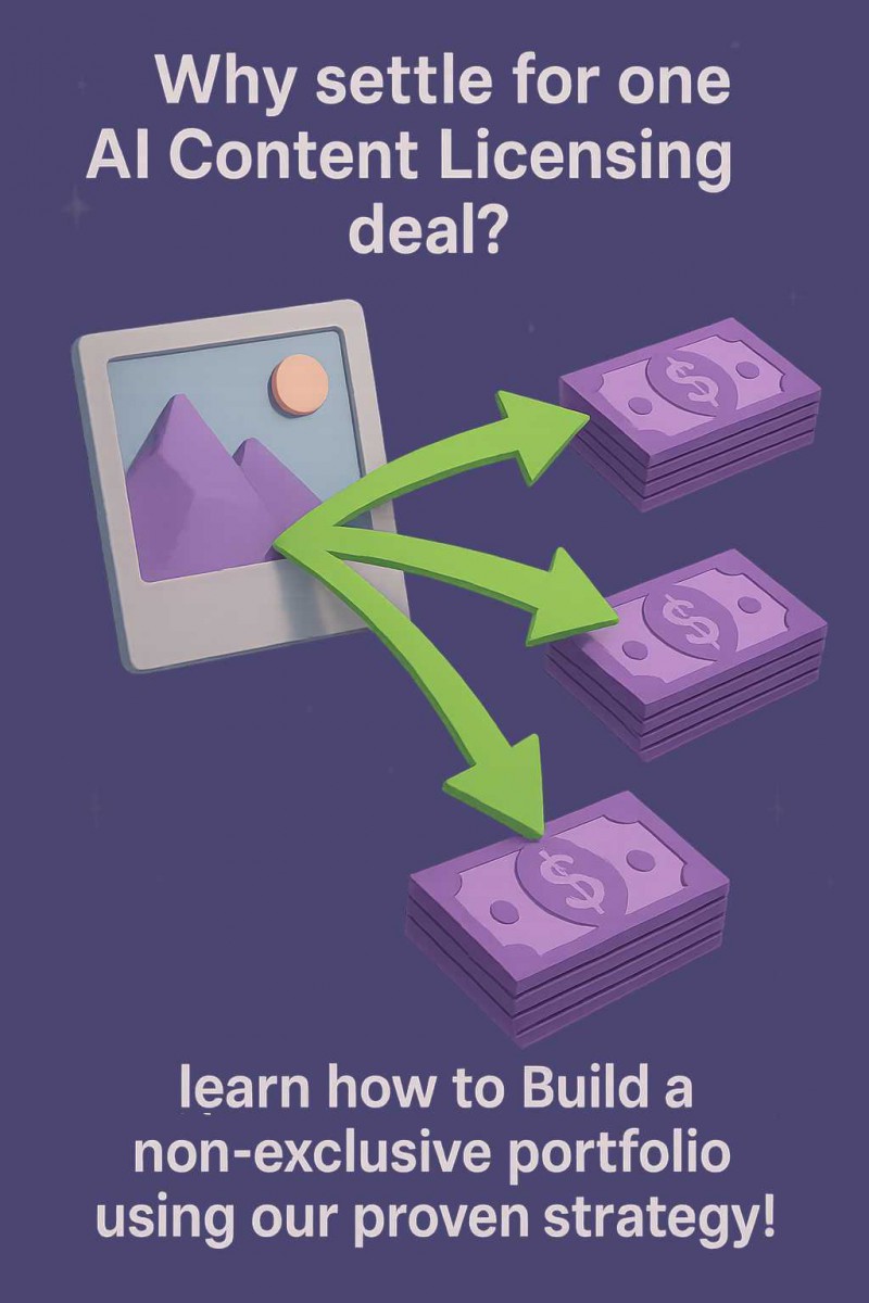 Why Settle for One AI Content Licensing Deal?