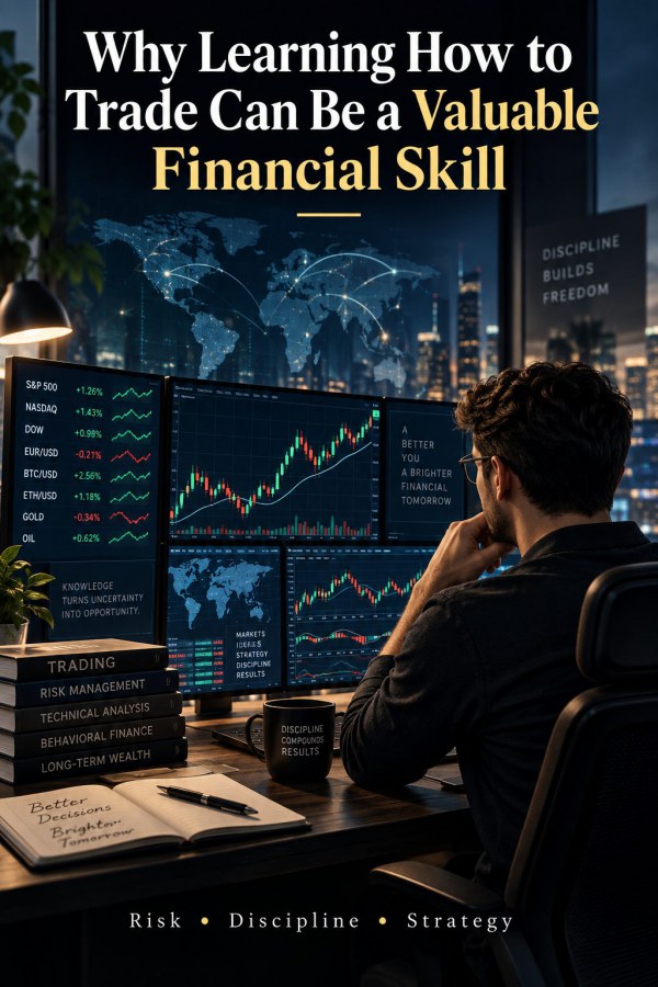 Why Learning How to Trade Can Be a Valuable Financial Skill