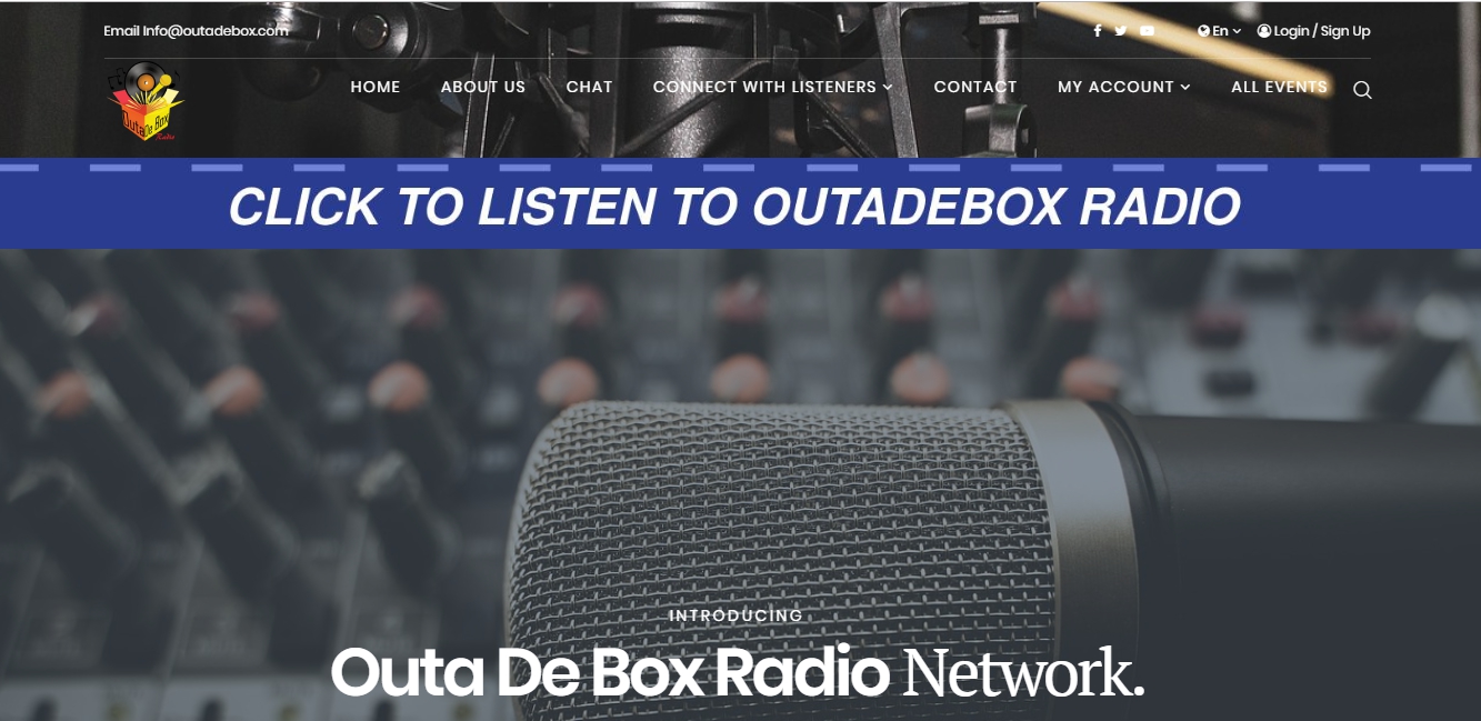 Outadebox Radio Now Powered By The Pamper Me Network @outadebox #radio #podcast