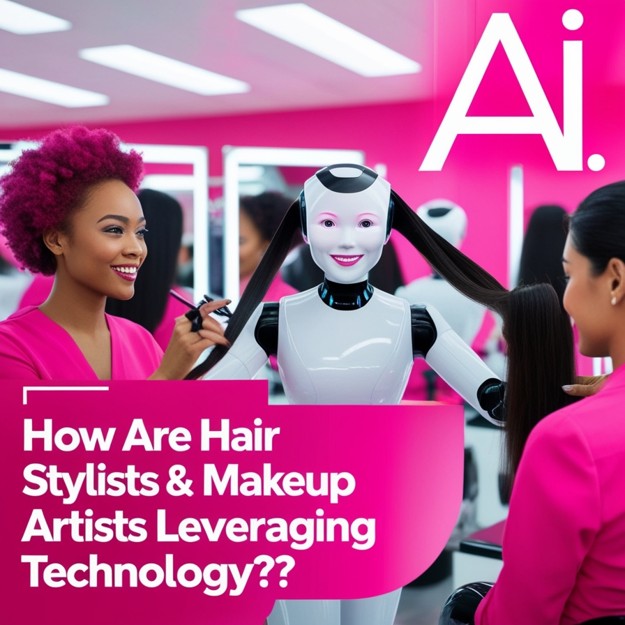 How Are Hair Stylists and Makeup Artists Leveraging Technology To Compete In A World Ruled By AI?