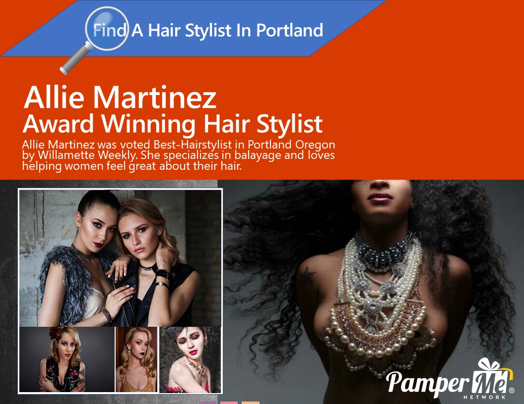 Allie Martinez Is An Award Winning Portland Hair Stylist @hairstylistallie @matrixthinker #hairstylists #salon #findstylist