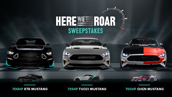 Win One Of Three Custom Mustang Gt's Designed By Vaughn Gittin Jr., Tucci Hot Rods And Larry Chen Enter By Oct 20Th, 2019 #fordmustang #winmustang #contests