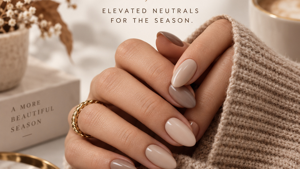 Landscape taupe and milky nude manicure ideas for fall 2026