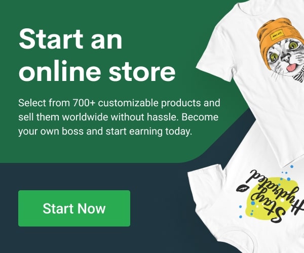 Begin an online store with Printify