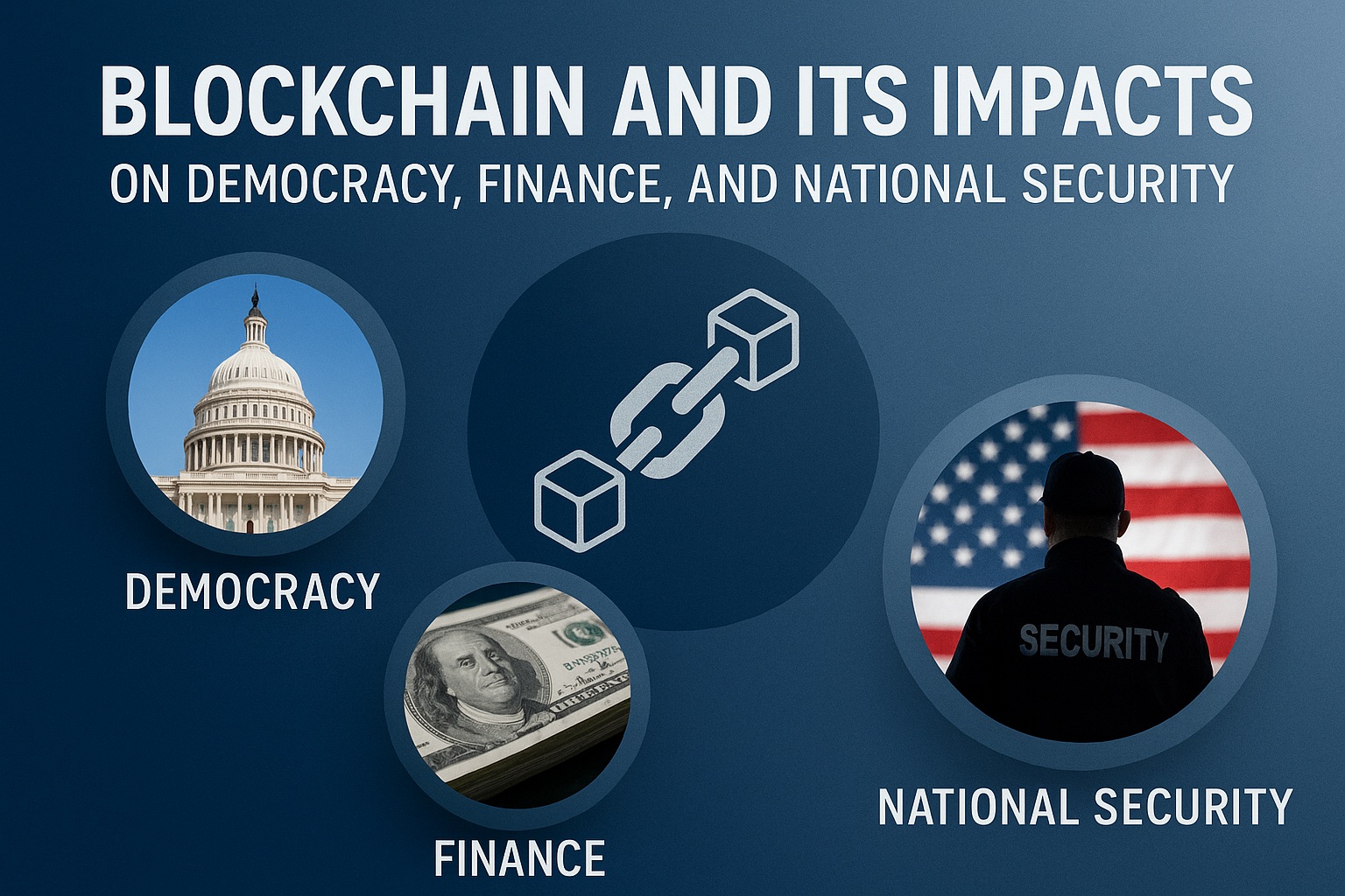 Blockchain and its Impacts on Democracy, Finance, and National Security