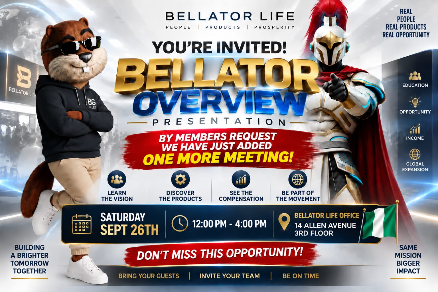 Bellator Life Adds New Overview Presentation for Members and Guests
