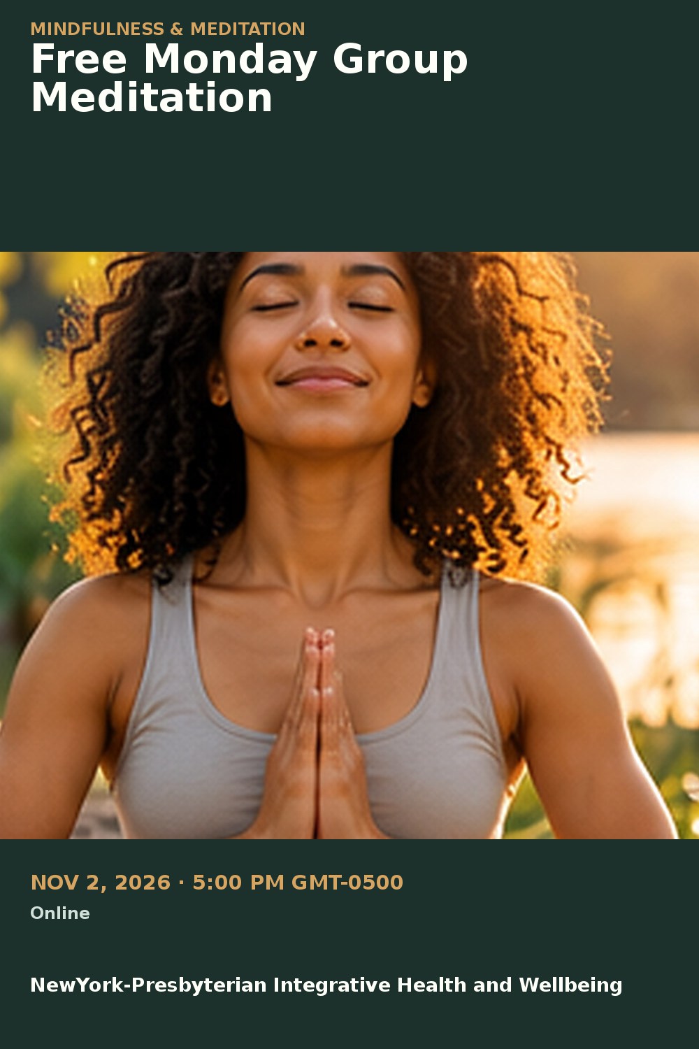 Free Monday Group Meditation