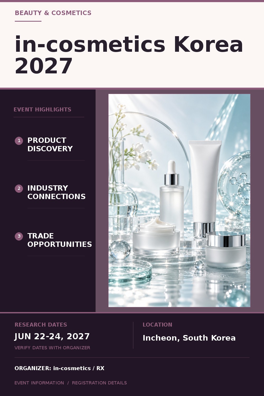 in-cosmetics Korea 2027