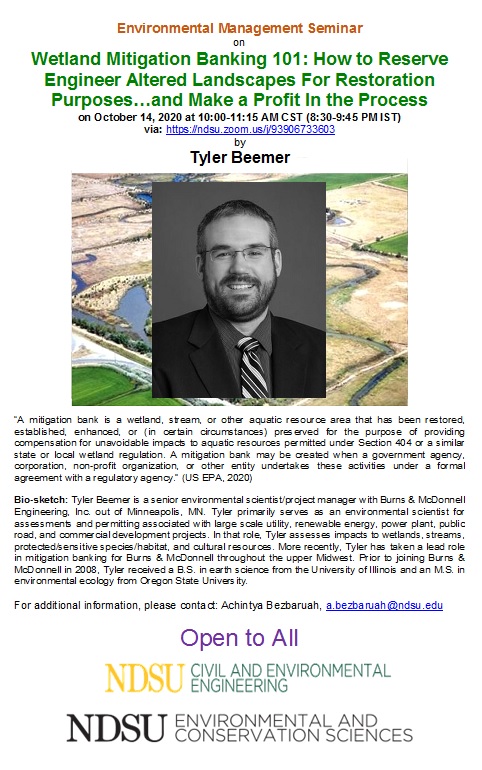 Seeking Collaborations With Environmental Engineers and Scientists