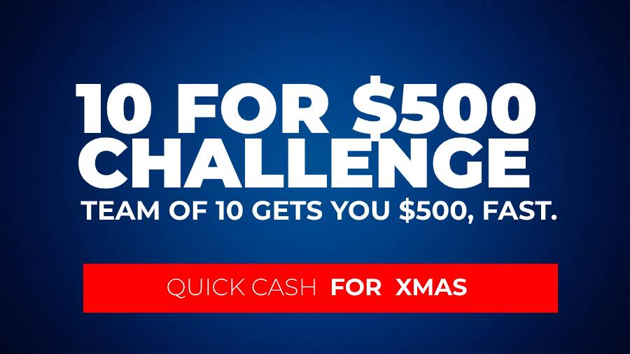 10 For $500 Challenge - Learn How To Monetize Your Content and Online Popularity